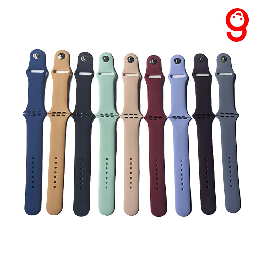 Silicone Plaine Strap Belt for Smartwatch Silicone Plaine Strap Belt for Smartwatch