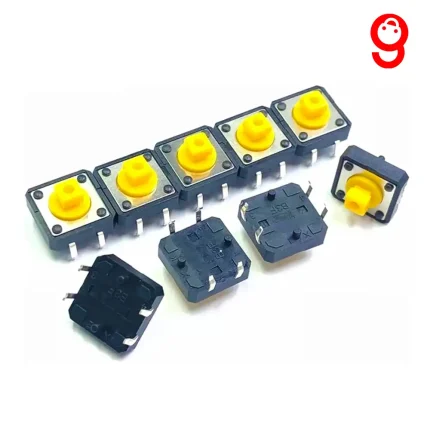B3F-4055 Momentary Push Button Tactile Switch 4 Pin