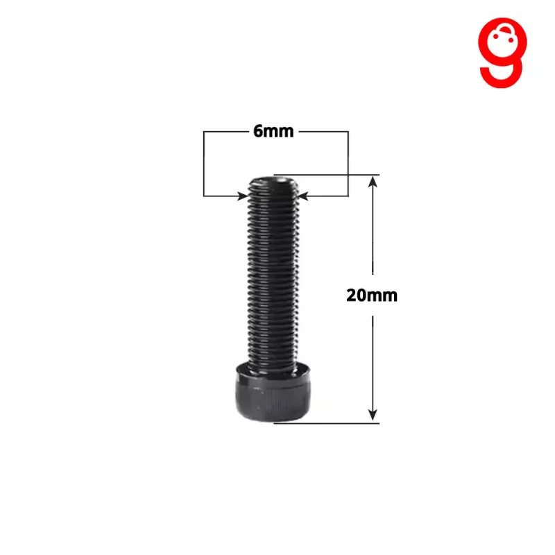 6. MS Allen Key Nut 6mm Long 20mm